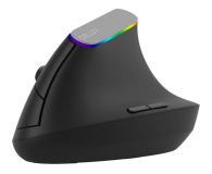 Delux Mysz pionowa M618C 2.4G 1600DPI RGB M618C Black - 1183565 - zdjęcie 3